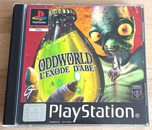 Playstation ps1 oddworld - playstation,