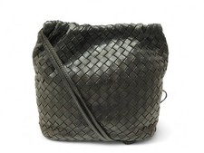 SAC A MAIN BOTTEGA VENETA BULB CUIR INTRECCIATO MARRON BANDOULIERE HANDBAG 980€