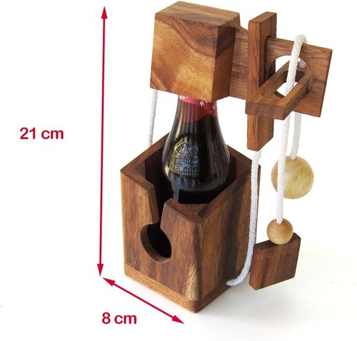 Casse tête bouteille bière - bouteille,