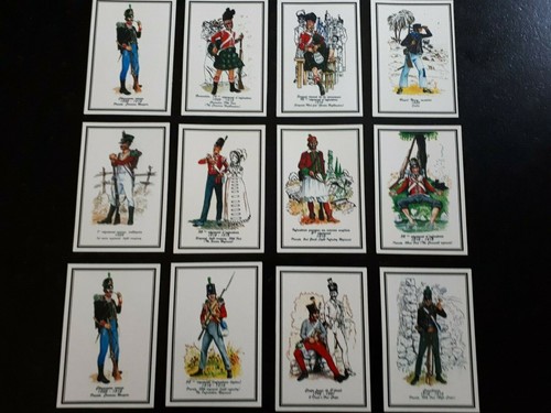 Cartes uniformes soldat - 12,
