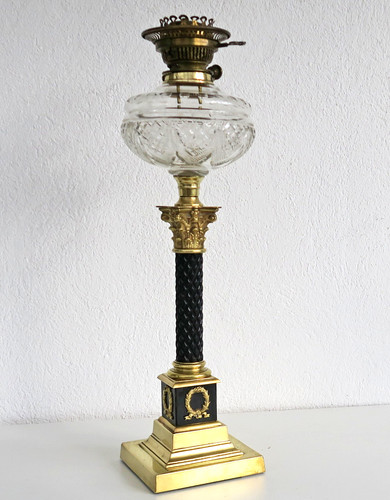 Rare lampe petrole empire - petrole,