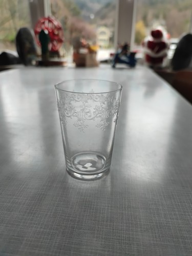 Verre gobelet cristal - gobelet, en