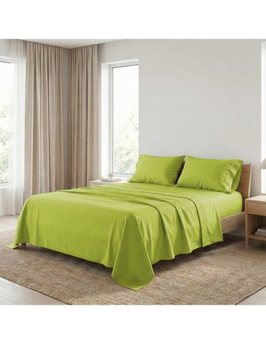 Set draps lit en - lit, coton