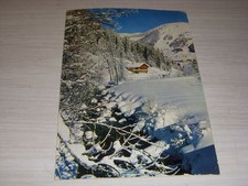 CP CARTE POSTALE L'HIVER dans nos MONTAGNES après CHUTE NEIGE - ECRITE en 1969
