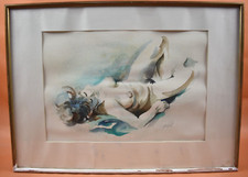 Dessin original 1984 - Femme