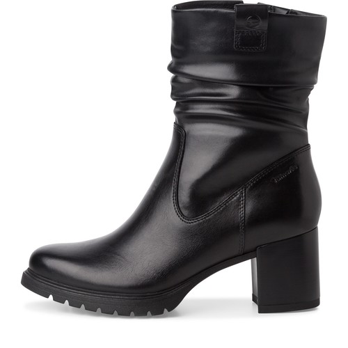 Bottines femme cuir noir - en, À