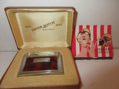 Briquet silver match avec - briquet,