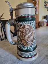 chope à bière de collection avon,vintage chasse et pêche,occasion