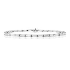 Baguette Naturel Diamant 18ct