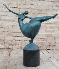 Signé Milo Abstrait Nu Femme