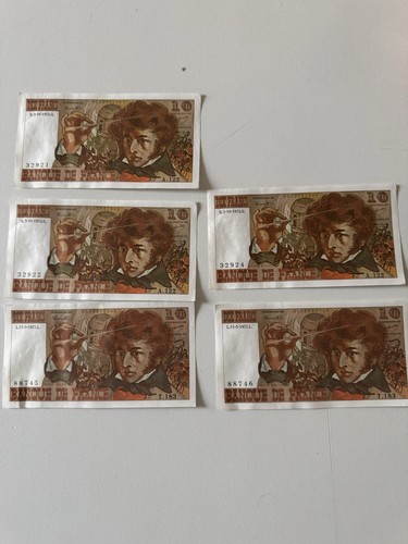 Billet francs berlioz - billet, 10