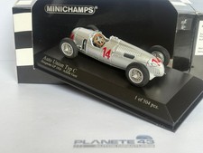 MINICHAMPS 400360014 AUTO UNION TYP C HUNGARIAN GP 1936 ACHILLE VARZI 1:43