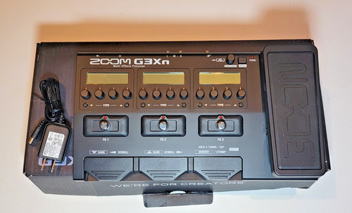 Zoom g3xn guitar multi effects - zoom,