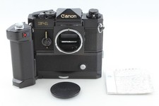 [EXC+5] Boîtier appareil photo reflex argentique Canon F-1 fin 35 mm +...