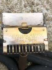 RASOIR AMERICAN SAFETY RAZOR NEW YORK MADE USA PAT 1914 US WW1 WW2
