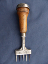 Pic à glace Super ancien manche bois Ustensile de cuisine bar