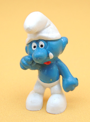 Figurine schtroumpfs triste - schtroumpfs,