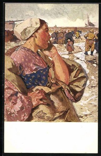Carte postale artiste - postale, d'artiste