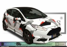 Pour ford fiesta sport camouflage set Autocollant décoration  stickers Decals