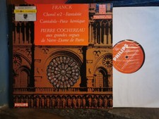 FRANCK Works for organ Orgel orgue   Cochereau Notre-Dame de Paris / Philips LP