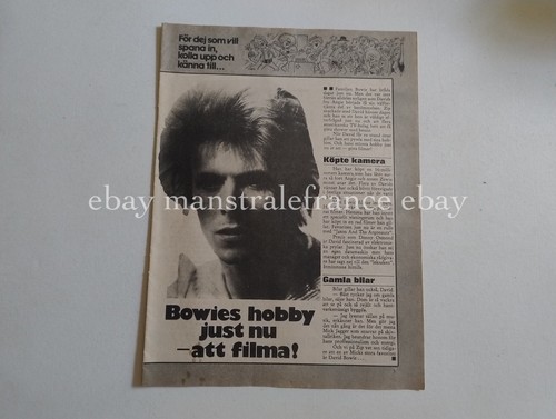 David bowie clipping sweden - david,