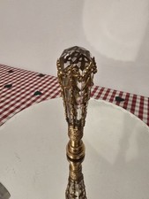 Ancien Sceau Cachet Bronze Et Cristal