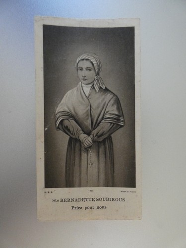 Image pieuse sainte bernadette - sainte,