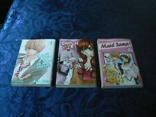 SWITCH GIRL, WOLF GIRL BLACK PRINCE, MAID SAMA 3 VOLUMES MANGAS COMICS JAQUETTE