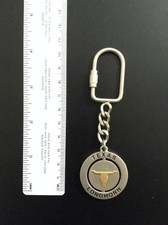 Texas longhorn keychain