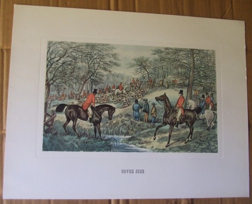 Gravure couleurs anglaise - gravure, "