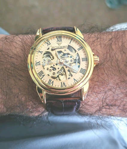 Montre automatique squelette
