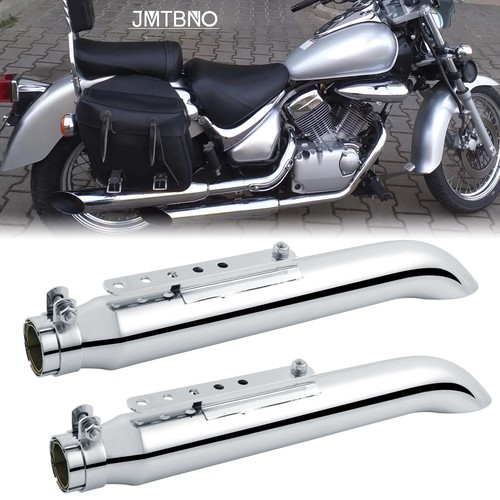 2pcs exhaust muffler silencer - muffler,