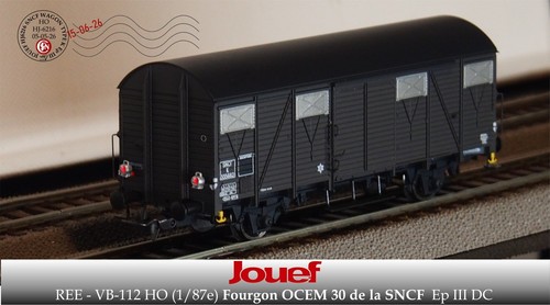 Jouef hj6216 sncf wagon - ho,,
