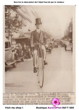 PARIS 1934, VÉLO GRAND BI &