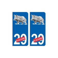 Sanglier numero au choix logo