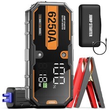 Démarreur de Batterie Voiture 6250A 30000mAh • Booster 12V Jump Starter Portable
