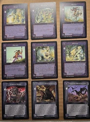 Middle earth ccg - middle, meccg