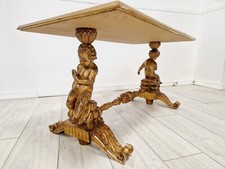 Ancienne table basse baroque italienne 