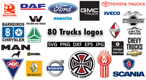 Camions svg bundle 80 - svg,