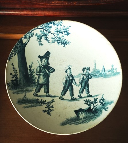 Ancien compotier terre de - terre,