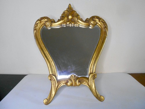 Petit miroir résine design - miroir,