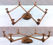 DEVIDOIR A LAINE EN BOIS - ECHEVEAUDOIR - ANCIEN - VINTAGE