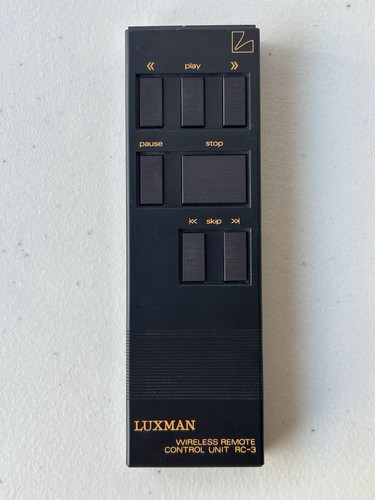 Luxman remote control - luxman, rc-3