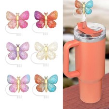 6pcs Paille Couvrettes Coupe