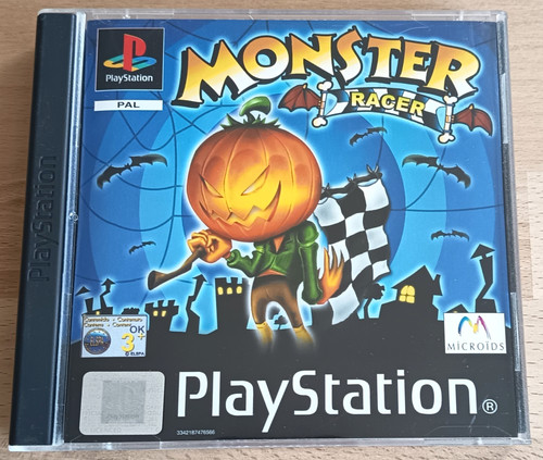 Playstation ps1 monster racer - monster,