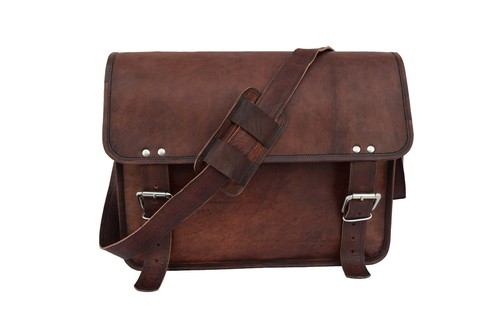 Sac messager cuir - sac, en