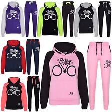 Enfants Garçons Filles Survêtement Designer Pédale Power Haut & Bas Combi