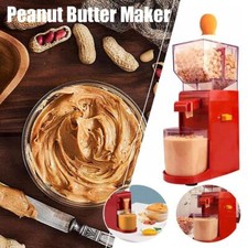 Peanut Butter Maker Automatic Cooking Machine Household Nuts Grinding=
