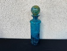 Rare Carafe bleu Murano en