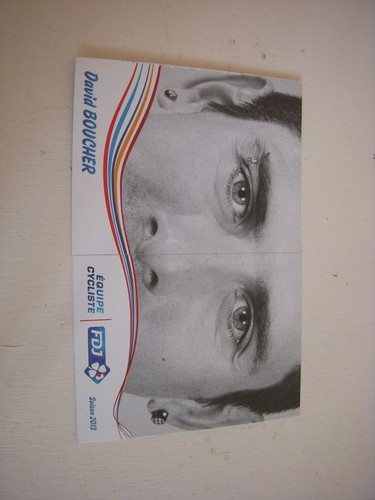Cyclisme carte postale fdj - carte,